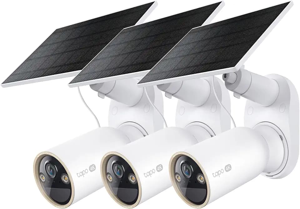 Tapo MagCam 4K Outdoor Wireless Security Camera, C460 KIT(3-Pack)
