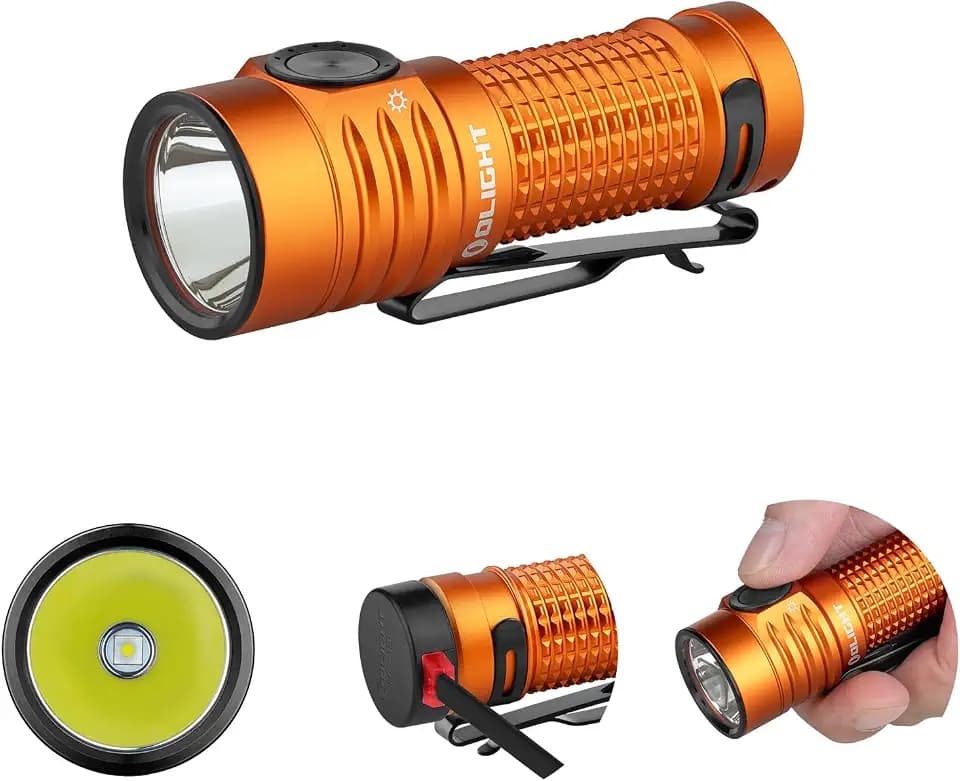 OLIGHT Baton Turbo kleine Taschenlampe 1000 Lumen 510 Meter Leuchtweite