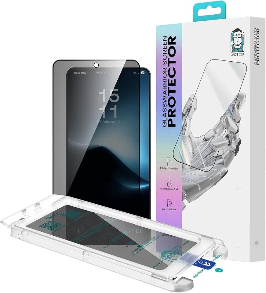 BENKS GlassWarrior Privacy Screen Protector for Samsung Galaxy S26 Ultra, Tempered Glass Screen Protector, Anti Scratch, Bubble Free