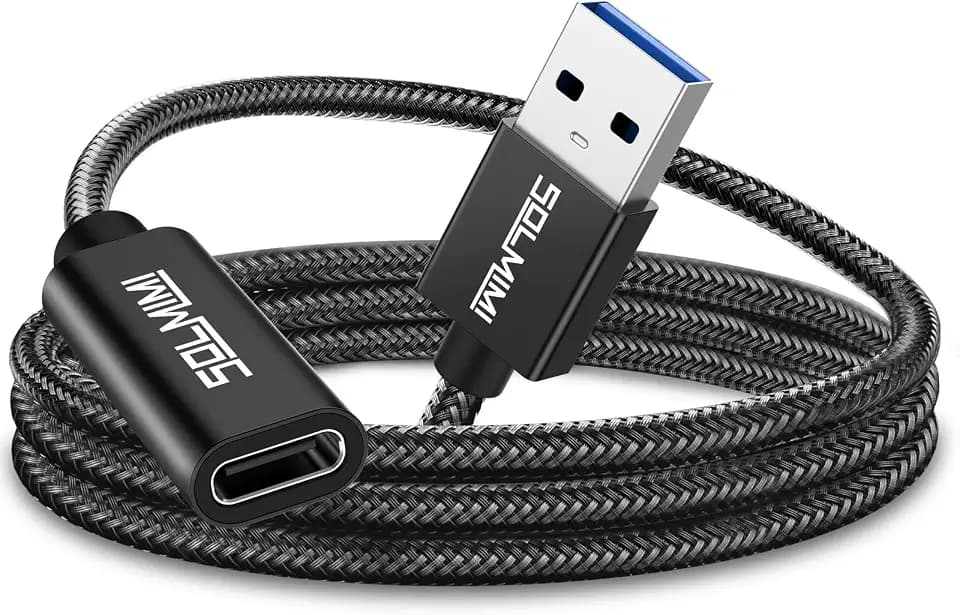 USB C Female to USB Male Adapter 4FT,USBC to USB Adapter Charger 5Gbps