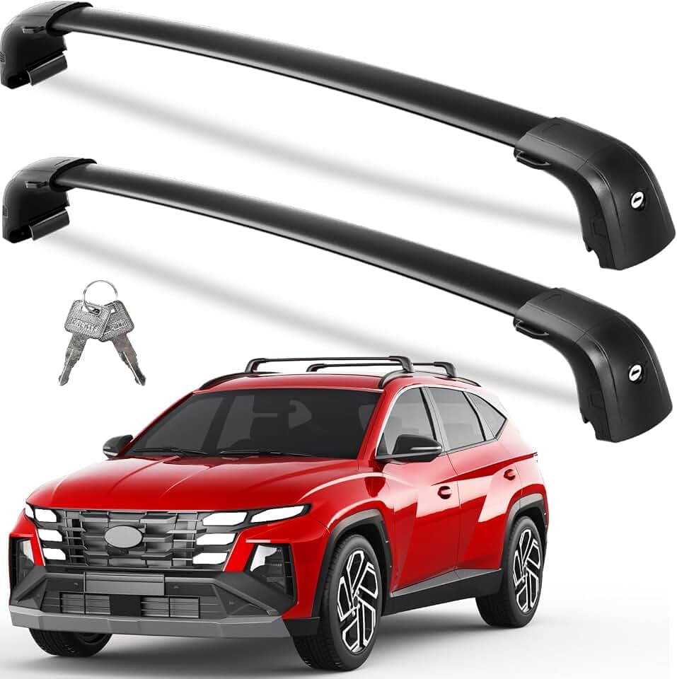 Roof Rack Cross Bars for Hyundai Tucson 2016-2026 SEL/N Line/Limited