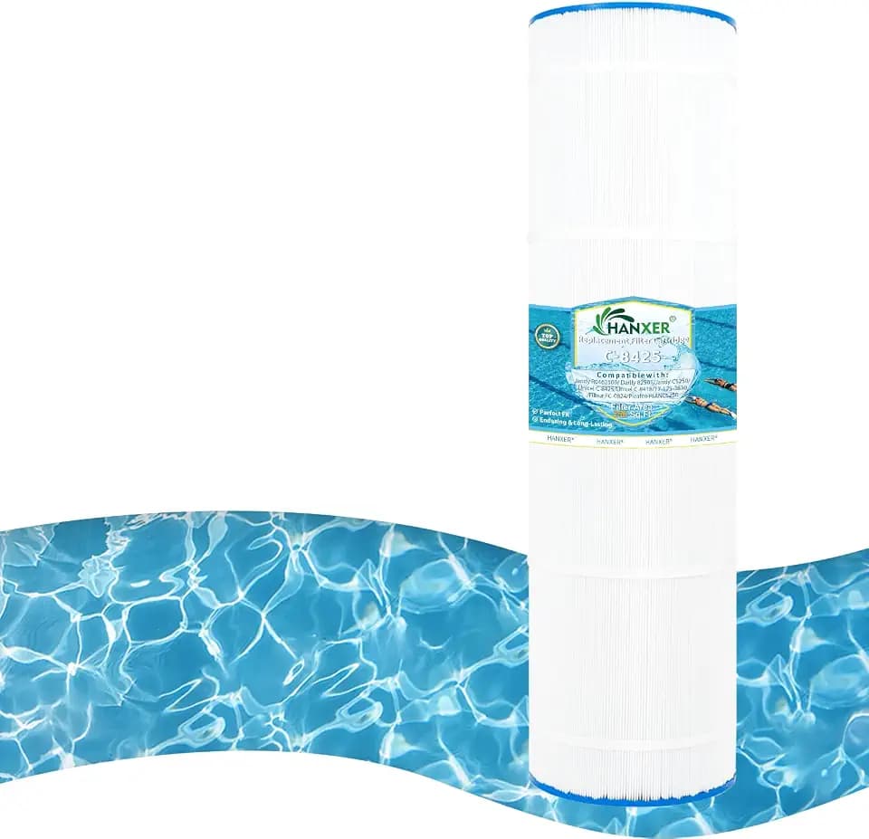 Pool Filter Replaces for C-8425, Filbur FC-0824, CS250, R0462500, PJANCS250, 17-175-3630, XLS-830, 82501, 250 Sq.Ft Swimming Pool Filter Cartridge, 1 Pack