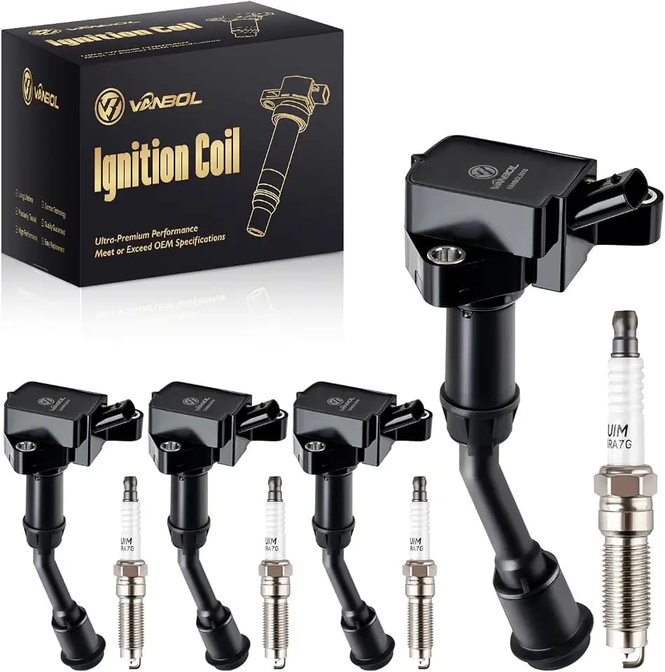 Ignition Coil Pack Spark Plug 14-20 Ford Fusion, Escape 17-19 1.5L