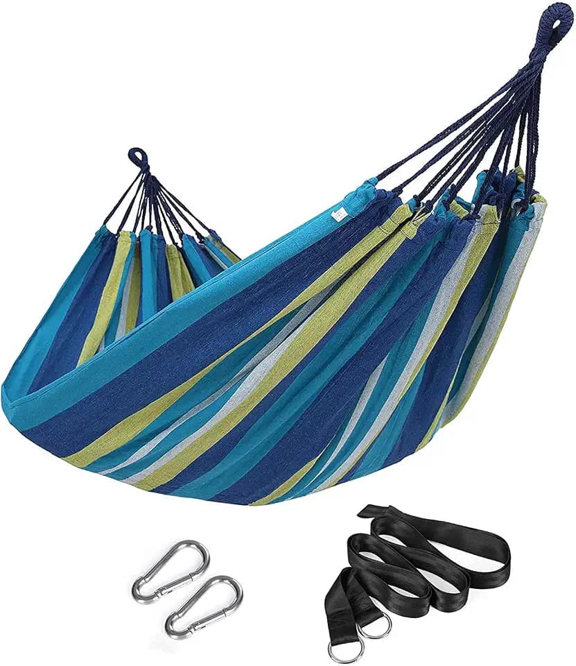 SONGMICS Double Hammock, 98.4 x 59.1 Inches, 660 lb Load Capacity