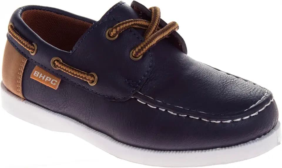 Josmo Loafers Boat Shoe for Boys - Slipon Casual Dress Shoes (Sizes: 7-10 Toddlers / 11-13 Little Kid / 1-4 Big Kids)