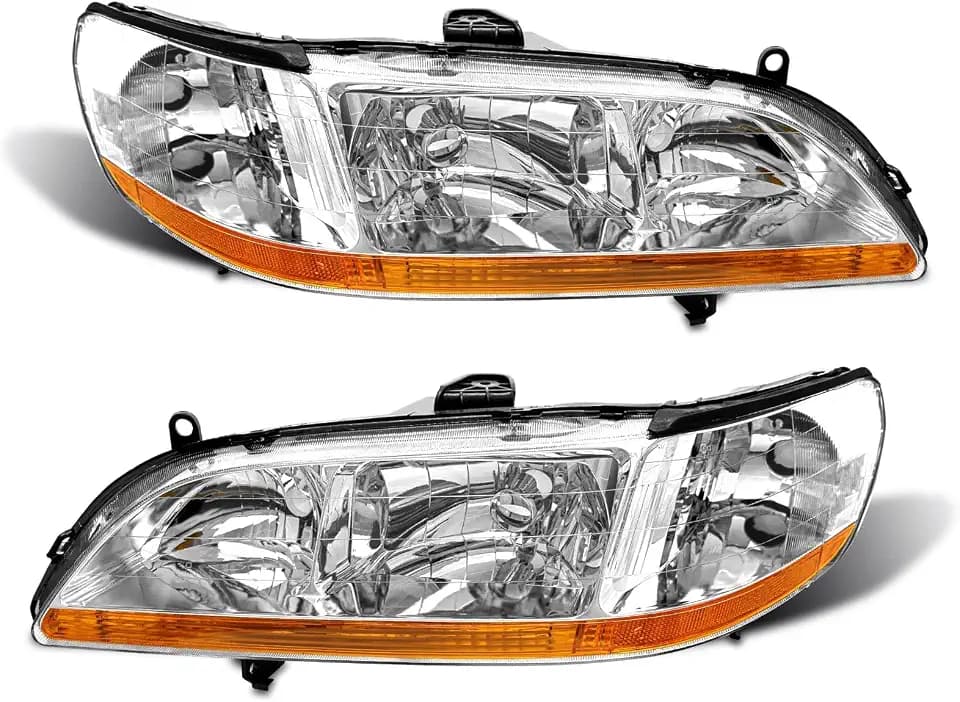 for 1998-2002 Honda Accord Halogen Headlight W/O Bulbs
