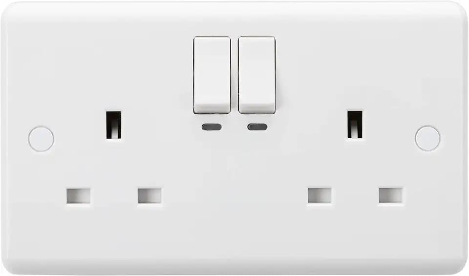 Knightsbridge 13A 2G Smart Switched Socket