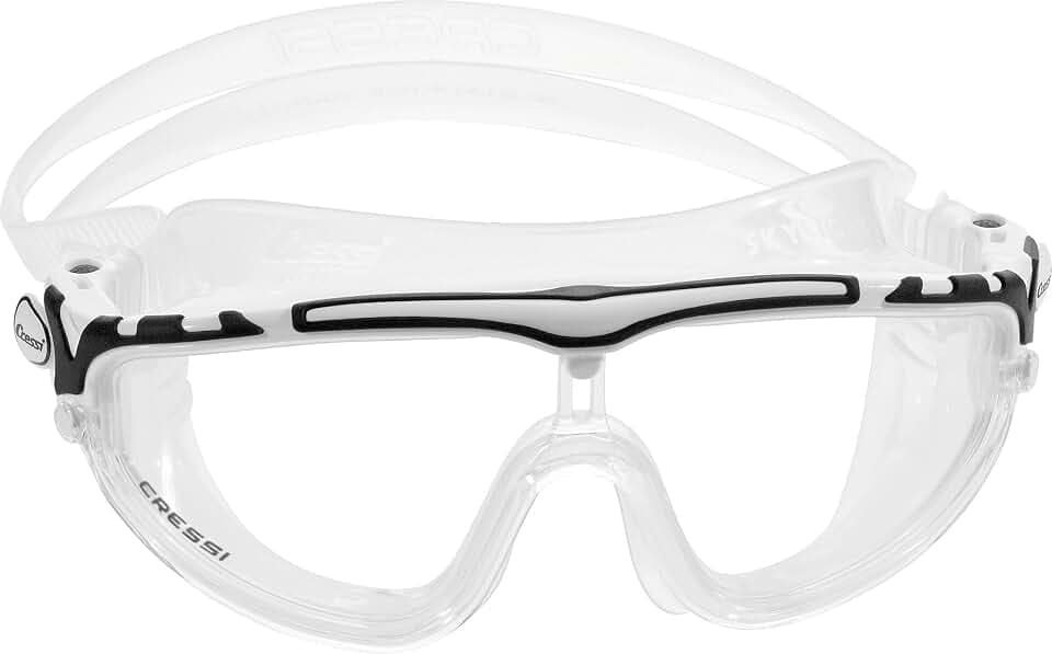 CRESSI Unisex Skylight Swim Goggles Premium Schwimmbrille 100% UV Schutz, Hochwertige Materialien (1er Pack)