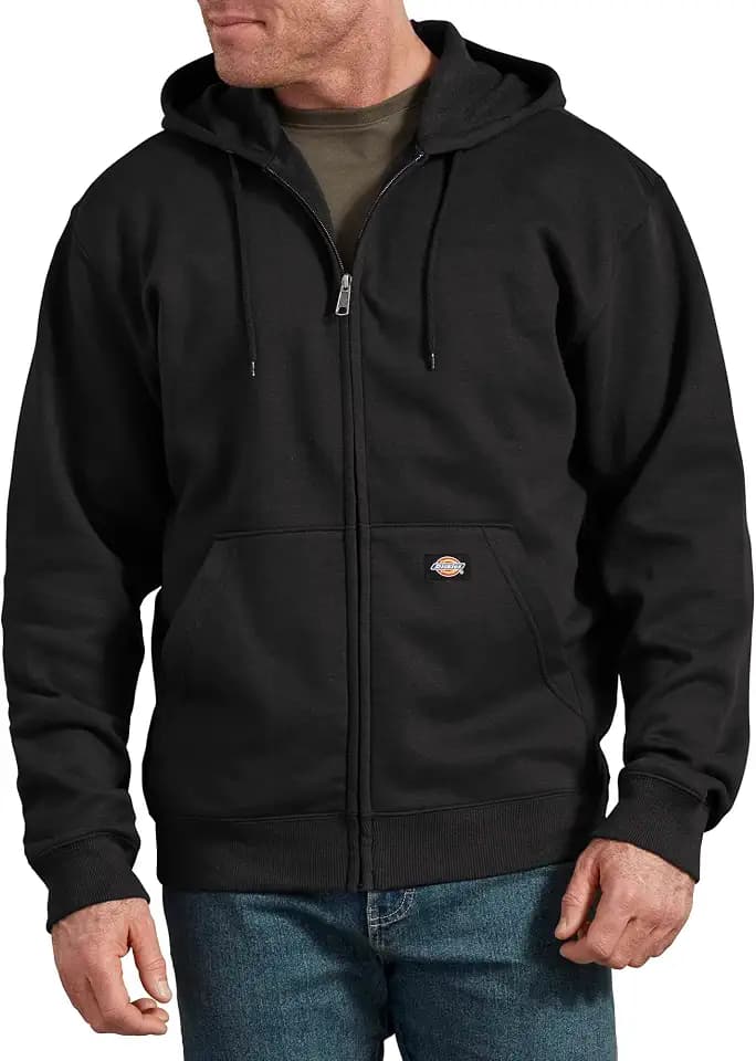 Dickies Men's Midweight Fleece Zip Hoodie