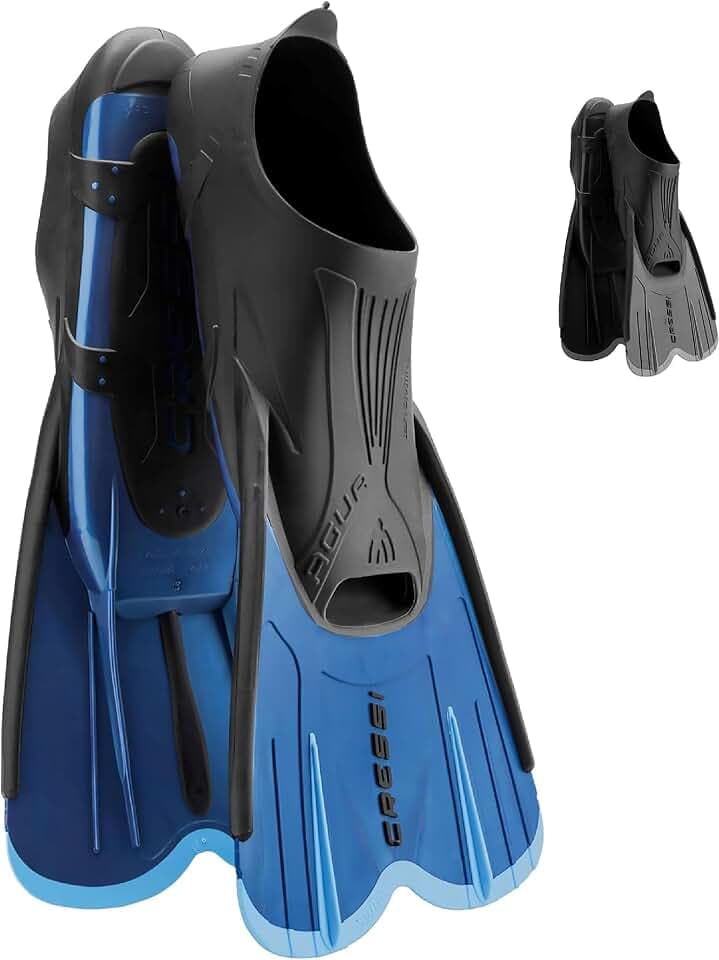 CRESSI Agua Short Fins - Self Adjusting Flossen für Schnorcheln, Schwimmen und Trainieren