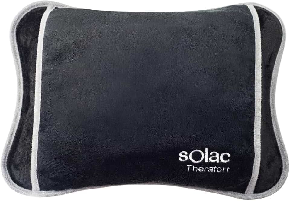 Solac CB8981 Caldea - Thermoskanne, 360 W, Ergonomische Form, 120 Minuten Betriebsdauer, Abnehmbarer Stecker, Material mit Soft-Touch, Atmungsaktives Material, Universell einsetzbar, Dunkelblau