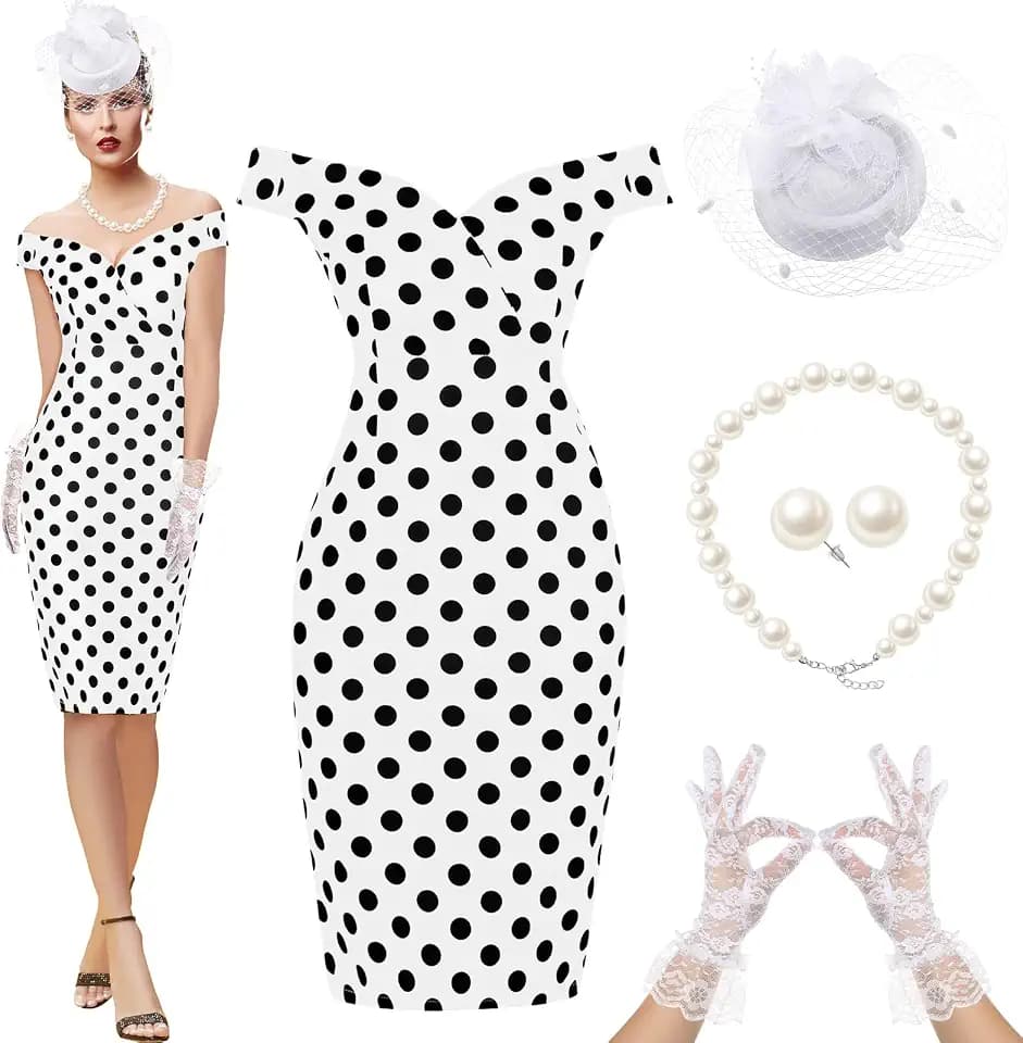 JenPen 1950s Tea Party Dress Women