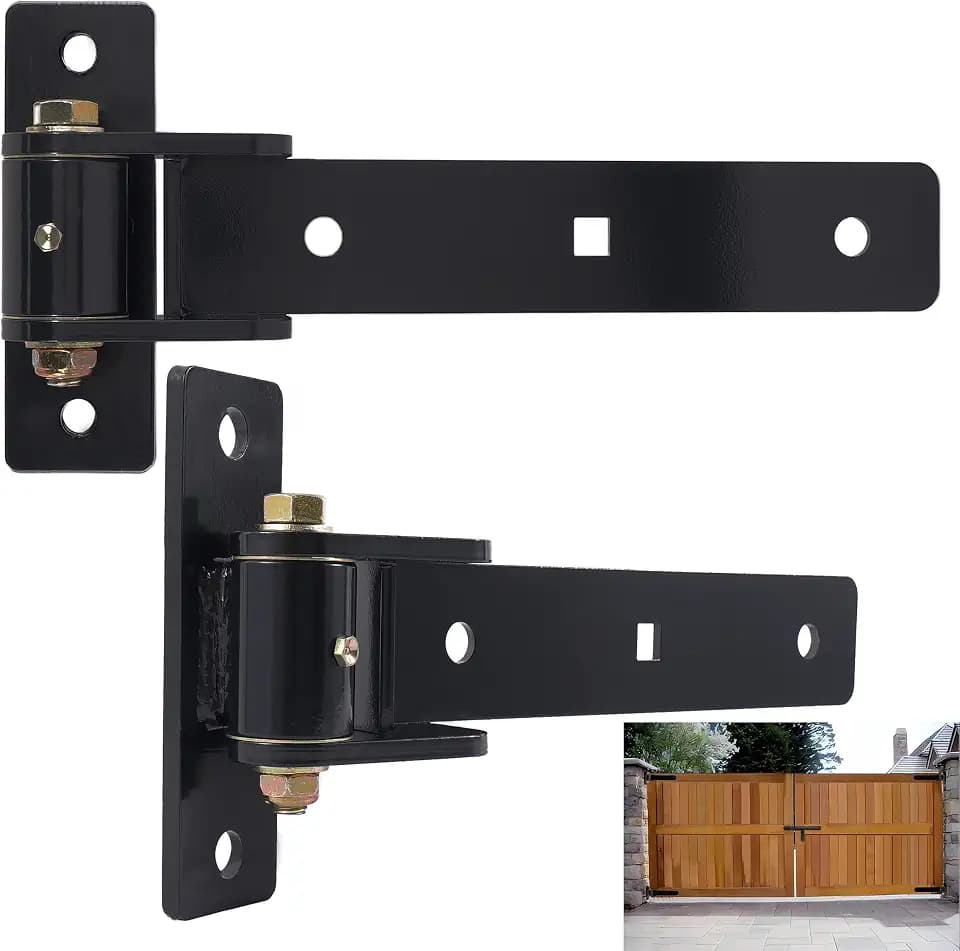 13" Heavy Duty Strap Gate Hinges,900LBS Load Capacity,Thickened Solid Steel