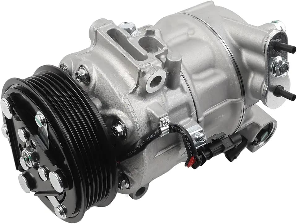 AC Compressor with A/C Clutch Compatible with 2011 Chevrolet Cruze 1.4L 13335248 13346489