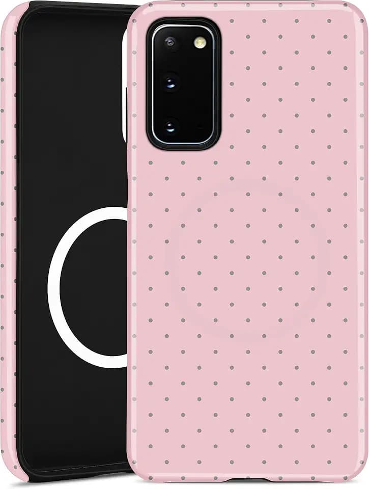 Magnetic Polka Dot Case for Samsung Galaxy S20 FE, Pink