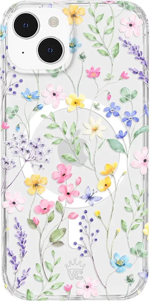VELVET CAVIAR for iPhone 14 Case Wildflower - Compatible with MagSafe [10ft Drop Tested] - Enchanted Floral Colorful Summer Vibes