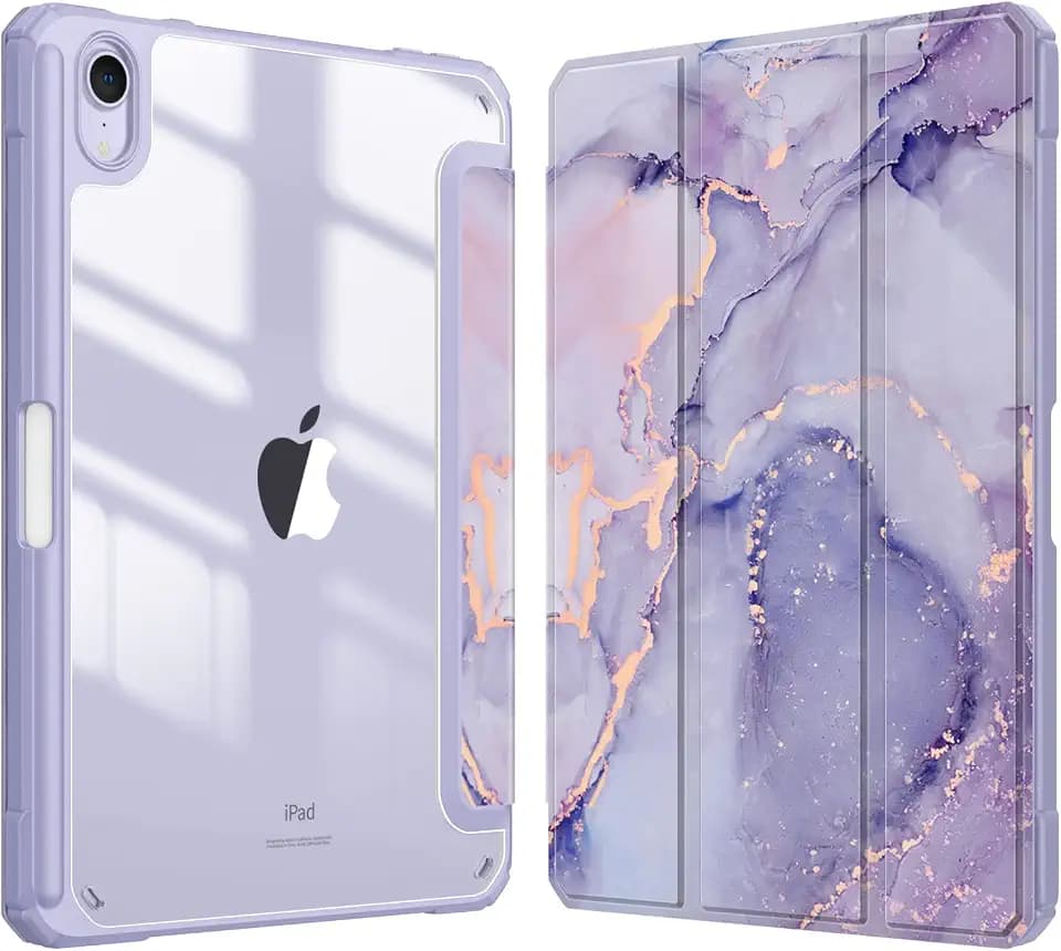 Fintie Hybrid Hülle für iPad mini 7 (A17 Pro) 2024/ iPad mini 6. Gen 2021
