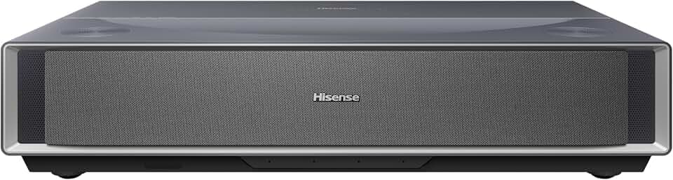 Hisense Laser Cinema PT1SE Ultra Short Throw Smart Projector for 80-150 inch Large Screen, Supports Vidaa U7.6, Apple Airplay, Apple Home, Dolby Vision, Dolby Atmos
