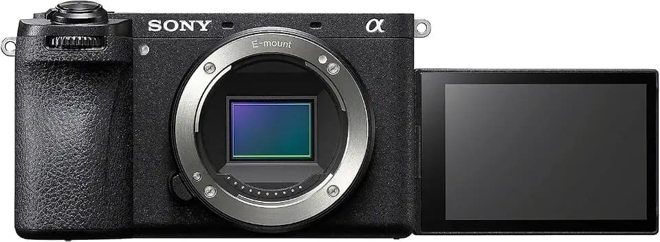 Sony Alpha 6700 Spiegellose APS-C Digitalkamera (KI-basierter Autofokus, 5-Achsen-Bildstabilisierung, 4k 120p Video, Touch-Display für Vlogging & Selfies)