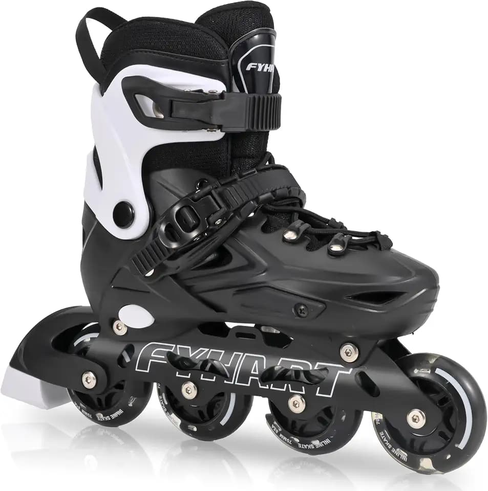 Inliner Damen Inline Skates Kinder/Jugendliche & Erwachsene, Schwar