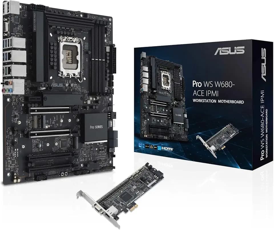 ASUS Pro WS W680-ACE IPMI Workstation Mainboard Sockel Intel LGA 1700