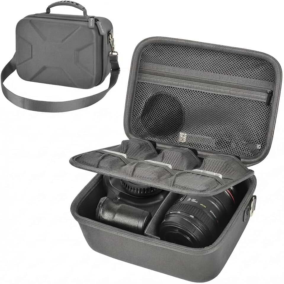 Comecase Hard Camera Case for Canon R50/R100/T7, for Sony A6400/ZV-E10