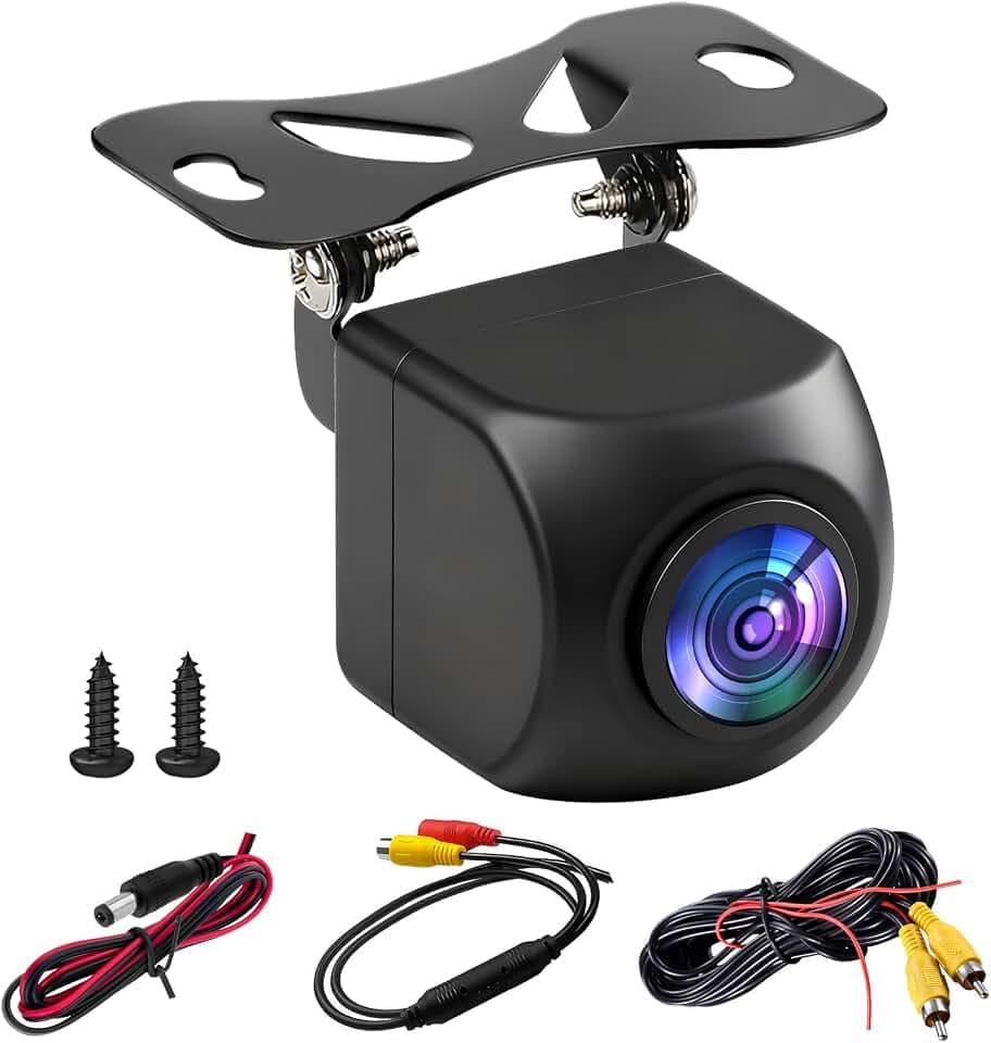 AHD 1080P Rückfahrkamera, Rückkamera Nachrüsten Universal 12-24V