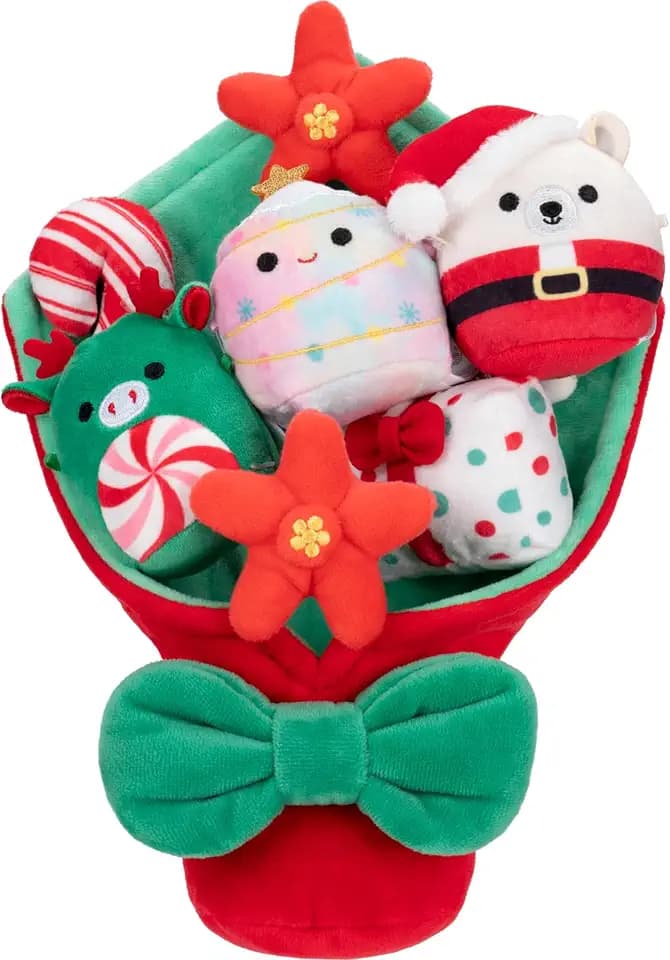 Squishmallows Original Holiday Micromallows Plush Bouquet