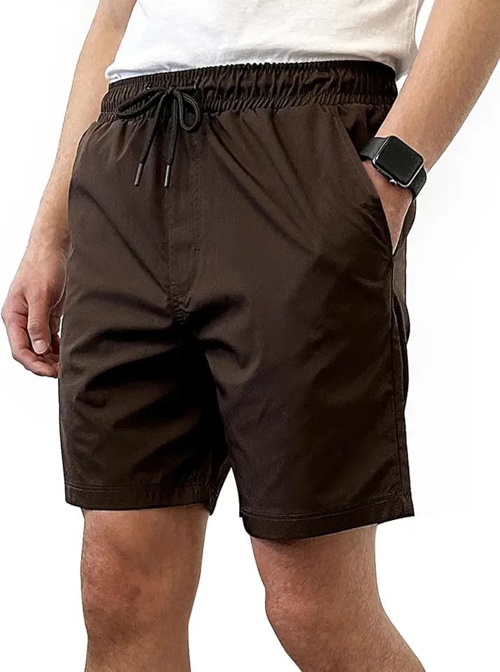 Southpole Men's Basic Tech Woven Nylon Shorts