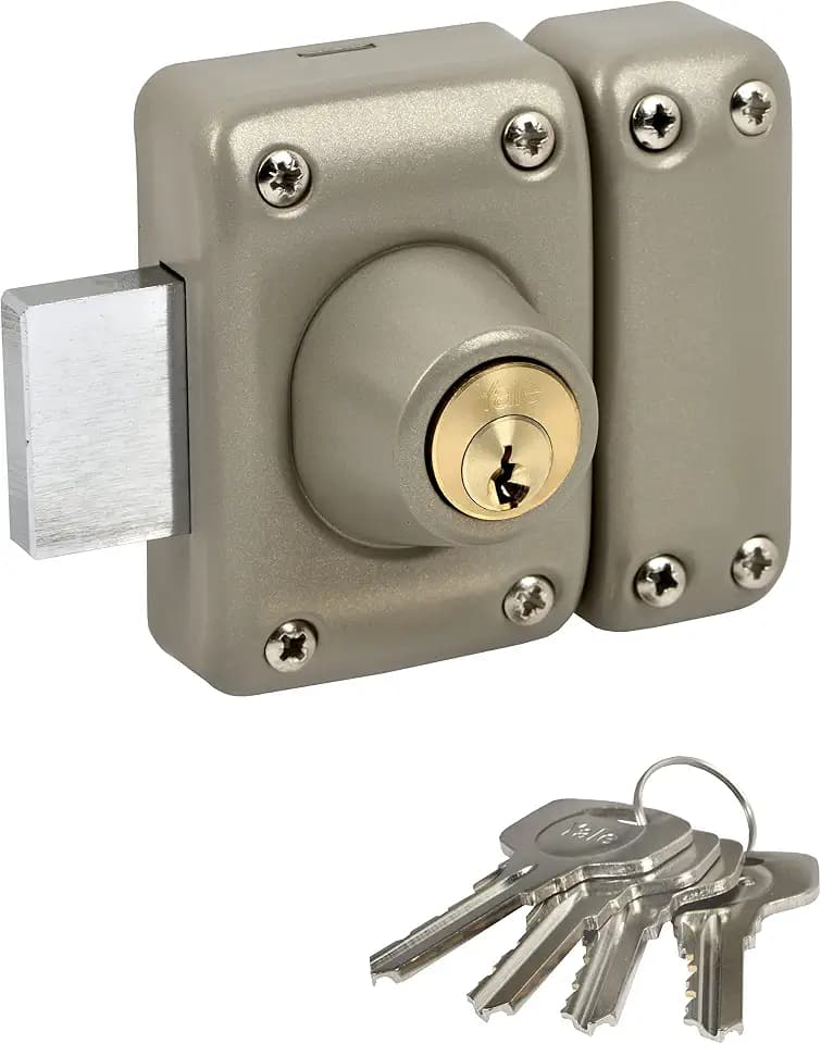 Yale YV25DE-40/SC Türschloss, golden Brown