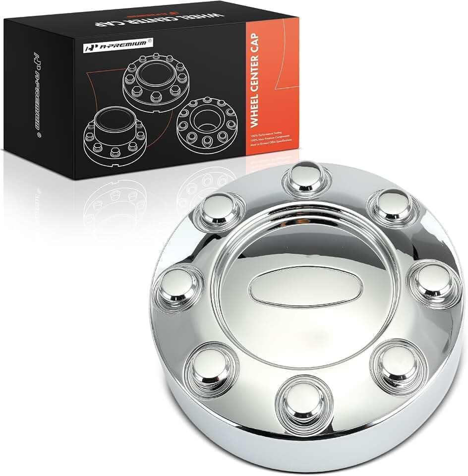 A-Premium Wheel Center Hub Cap Cover with 8-Lug Wheel
