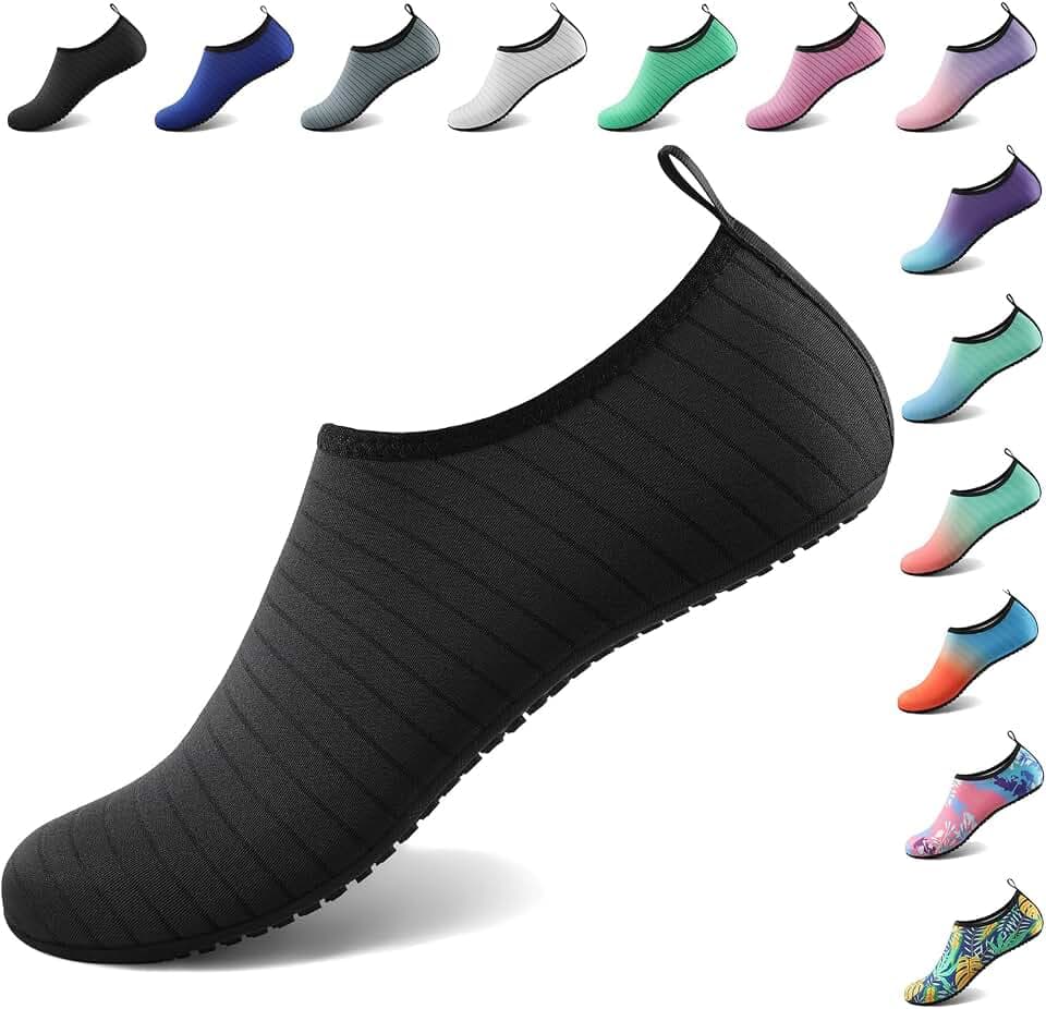 Tanamo Water Shoes for Women Men Swim Pool Beach Camping Cruise Vacation
