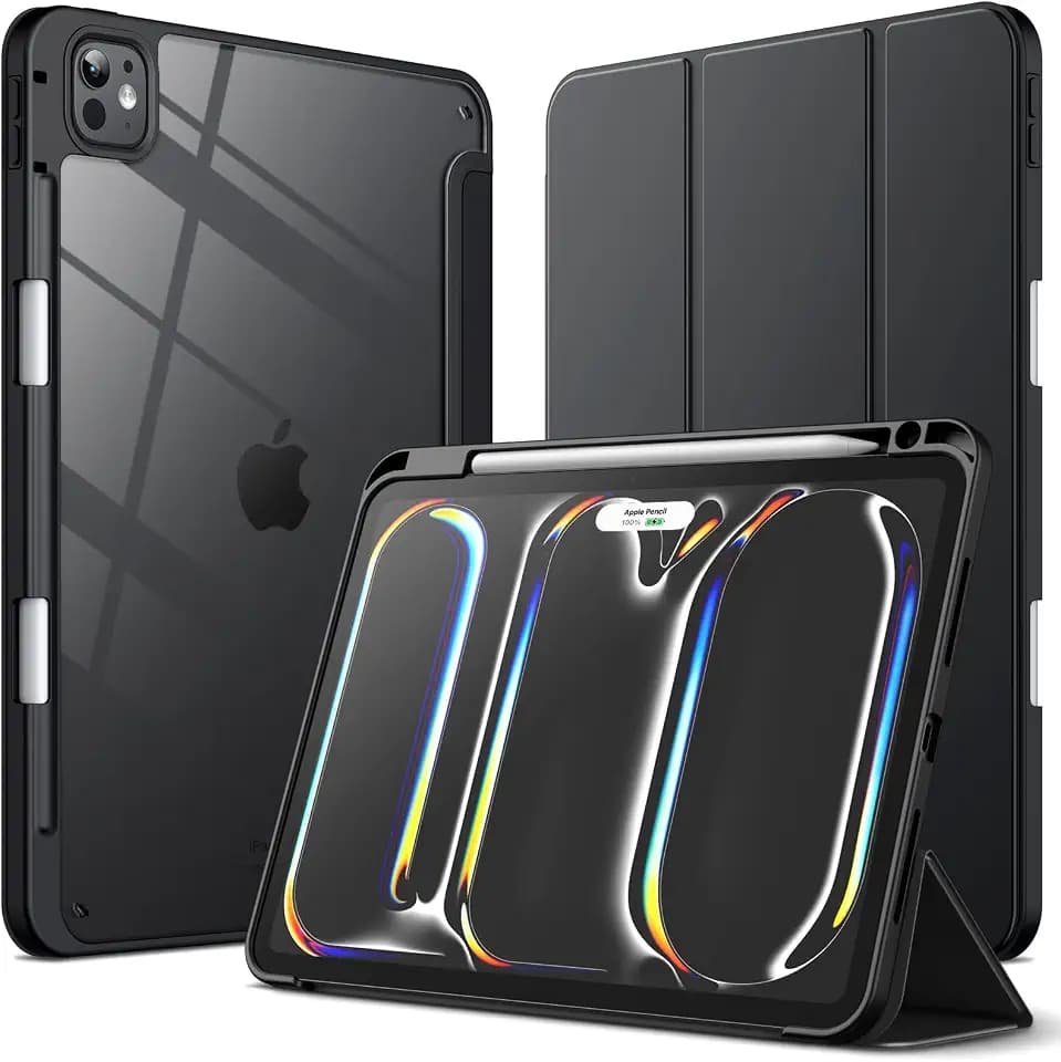 JETech Case for iPad Pro 11" M5/M4, Black