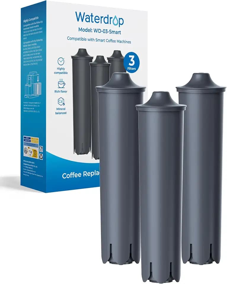 Waterdrop Wasserfilter Kompatibel mit Smart, Smart+, 24233, Jura E8, E6 (3)