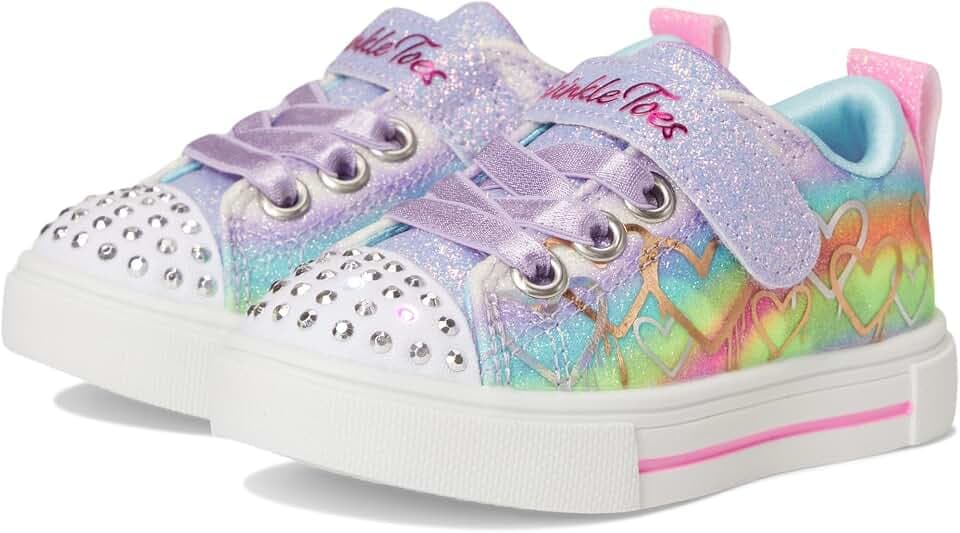 Skechers Girls' Twinkle Sparks Ombre Love