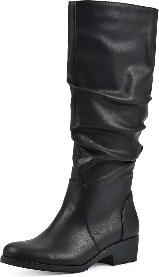 CLIFFS BY WHITE MOUNTAIN Women's Duration Cushioned Block Heeled Tall Boot