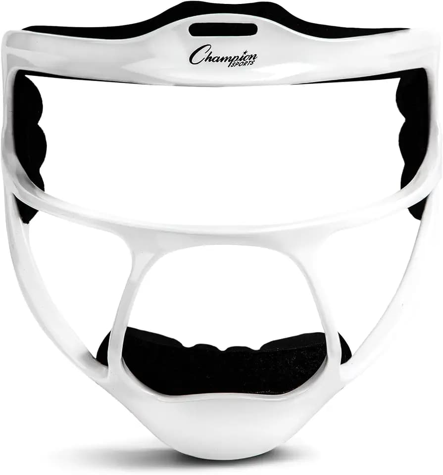 Champion Sports Magnesium Softball Face Mask - Lightweight Masks - Durable Head Guards - Premium Sports Accessories for Indoors and Outdoors