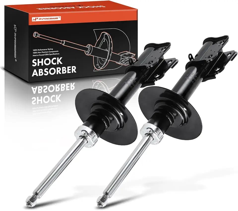 A-Premium Front Bare Struts W/o Coil Spring Compatible with Chrysler