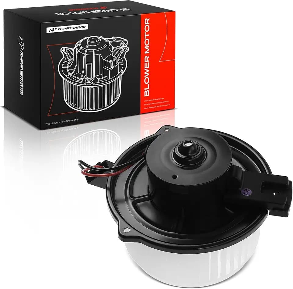 A-Premium Front HVAC Heater Blower Motor with Fan Cage