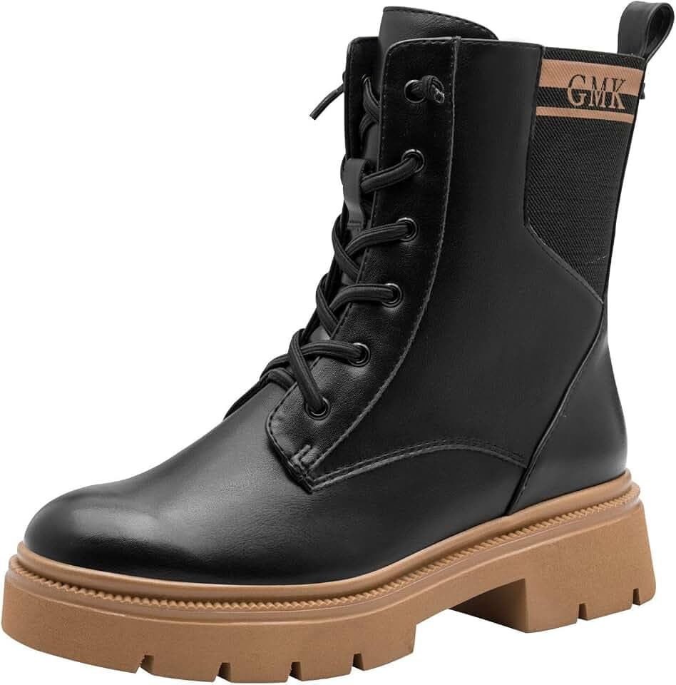 MARCO TOZZI Damen Stiefeletten zum Schnüren Flach mit Reißverschluss