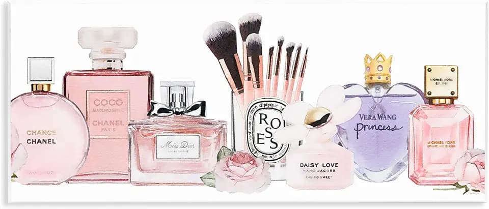 'Fashion Fragrance Glam Accessories'| Wall Plaque Art