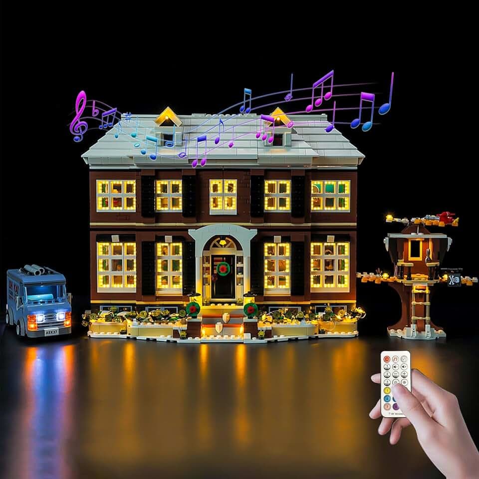 Nitemode Light & Sound Kit for LEGO 21330 Home Alone House, Kit Only