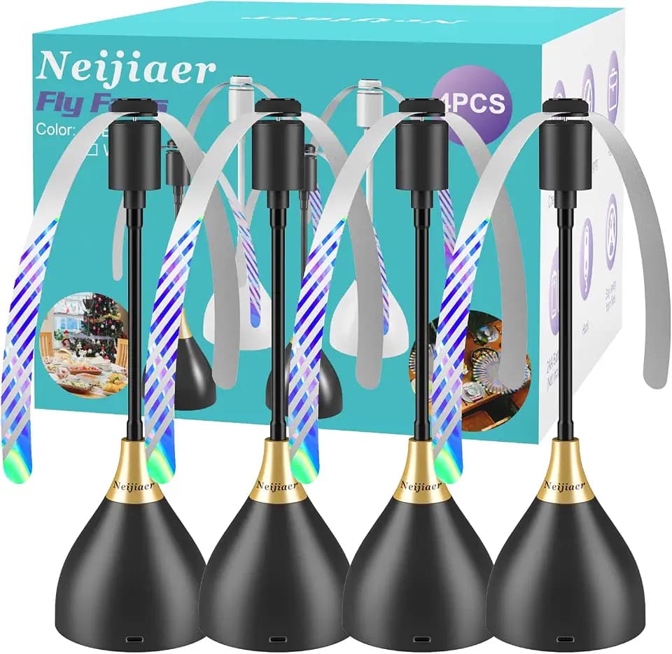 Fly Fans for Tables, Fly Repellent Fan Indoor Outdoor
