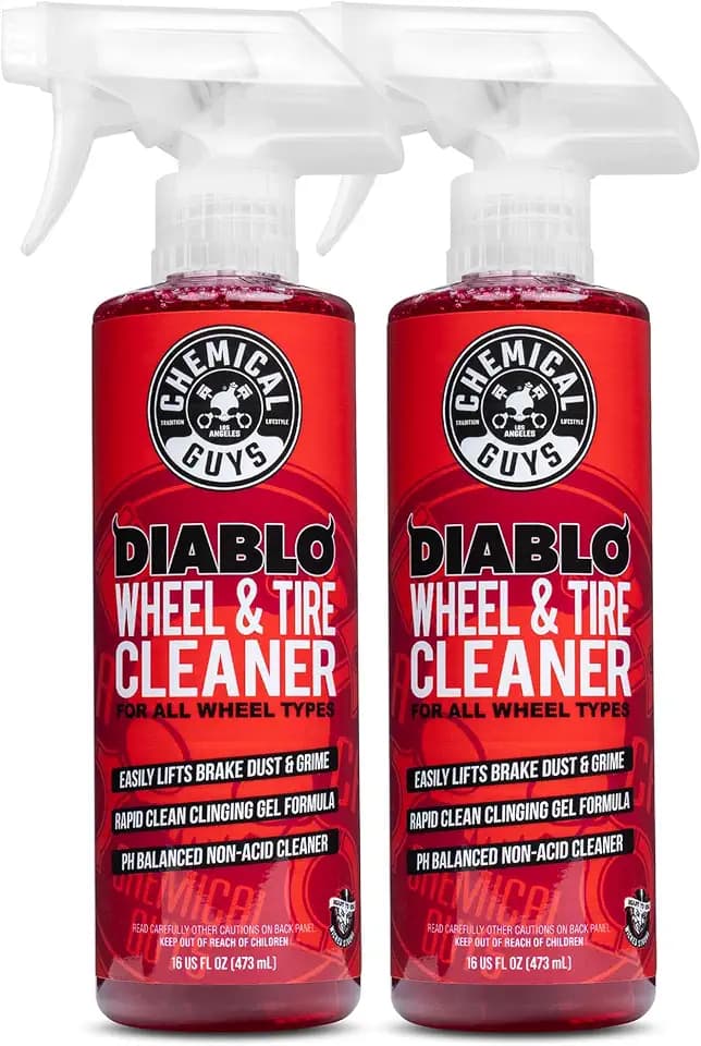 Chemical Guys, Diablo Brake Dust & Wheel Cleaner Spray for Rims, 2 x 16 oz