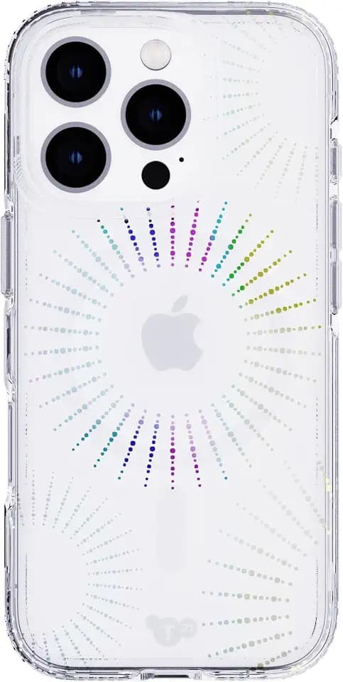 Tech21 EvoSparkle for iPhone 16 Pro Compatible with MagSafe - Impact Protection Case - in Lunar