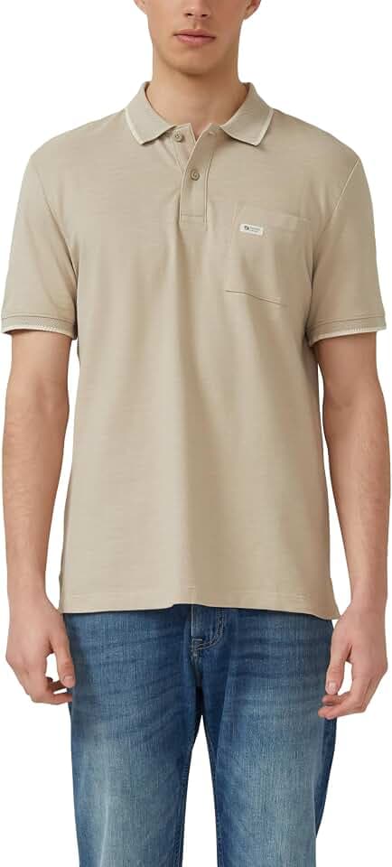 s.Oliver Poloshirt aus Flammgarn-Piqué