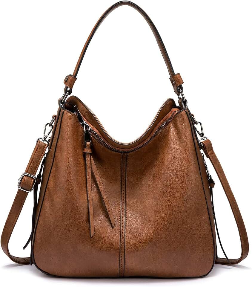 Realer Hobo Crossbody Bag for Women, Designer Shoulder Purse Handbags