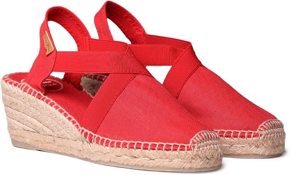 Toni Pons TER - Vegane Keil-Espadrille für Damen Baumwolle.