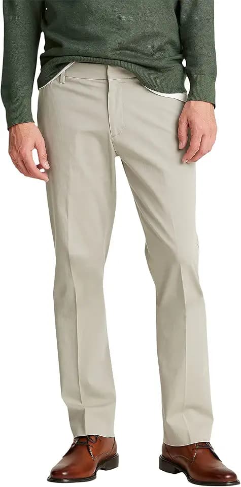 Dockers Mens City Tech Trouser Straight Fit Smart 360 Tech Pants