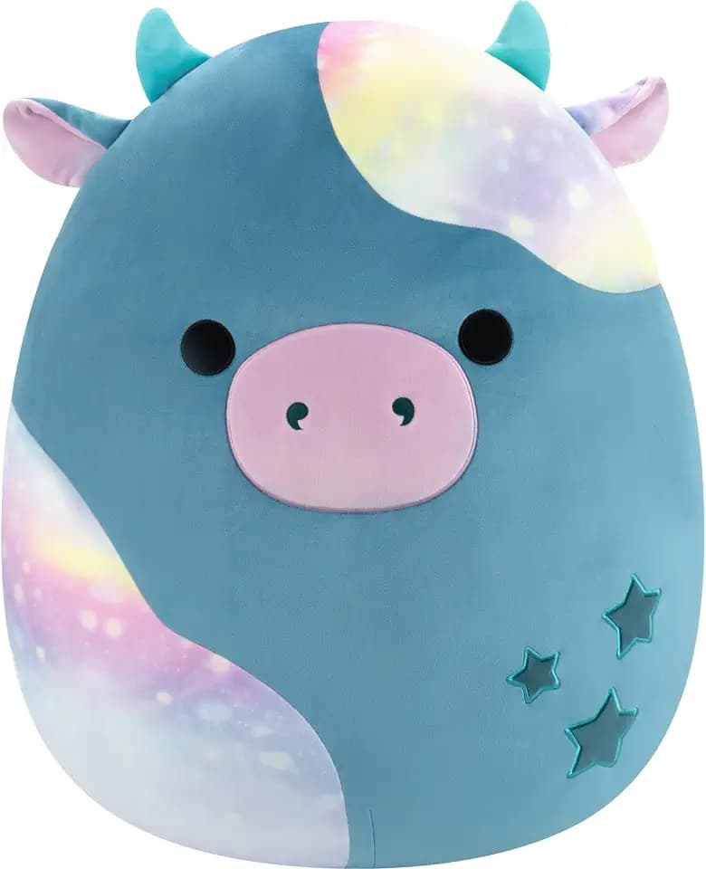 Squishmallows Original 24in Presto The Teal Galaxy Cow – Official Jazwares Plush (Jumbo)